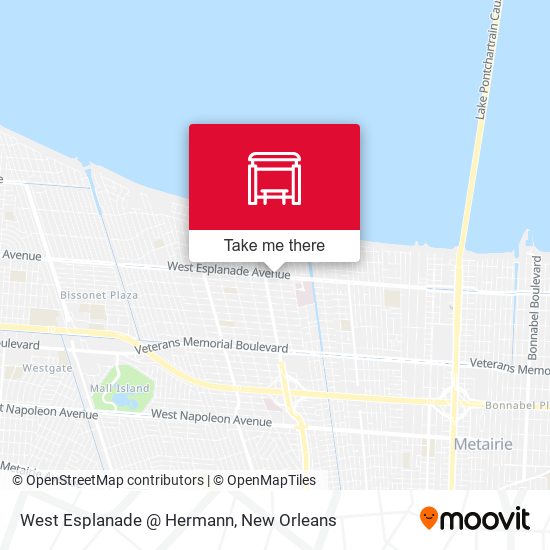 Mapa de West Esplanade @ Hermann