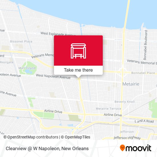 Clearview @ W Napoleon map