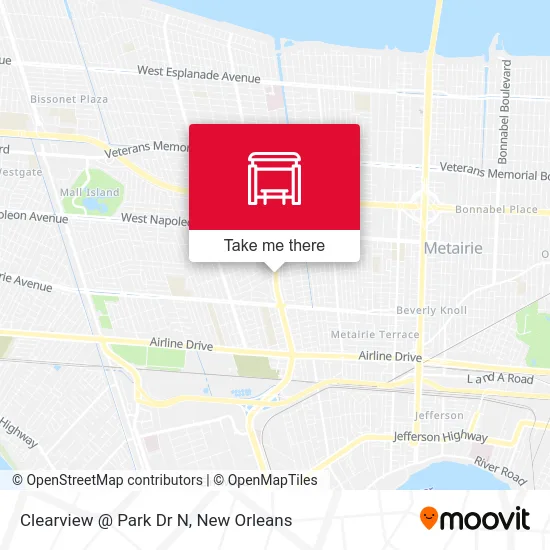 Clearview @ Park Dr N map