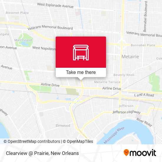 Mapa de Clearview @ Prairie