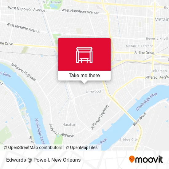 Edwards @ Powell map