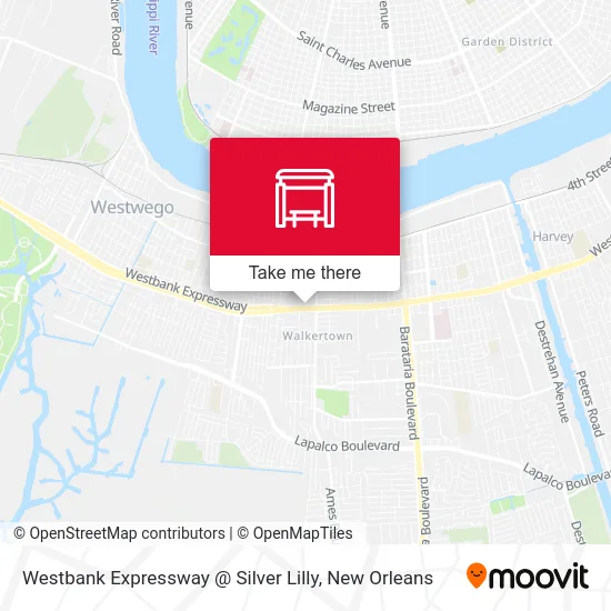 Westbank Expressway @ Silver Lilly map