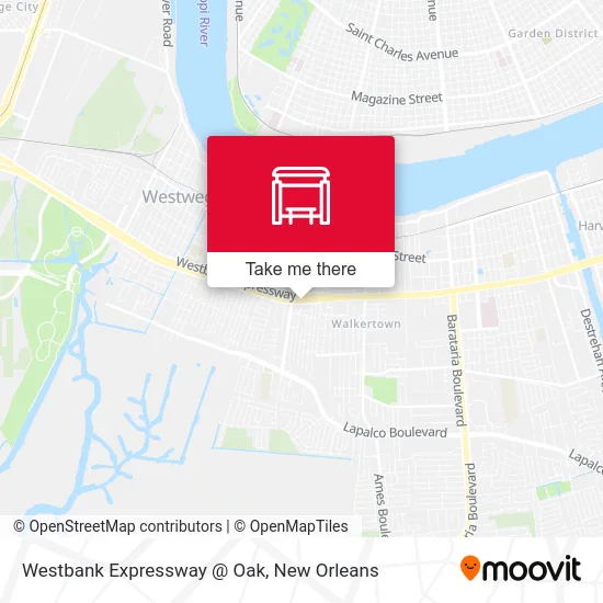 Westbank Expressway @ Oak map