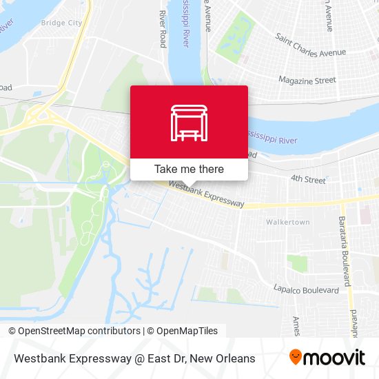 Westbank Expressway @ East Dr map