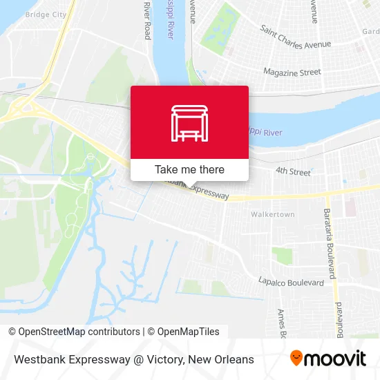 Westbank Expressway @ Victory map