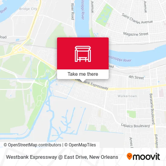Westbank Expressway @ East Drive map