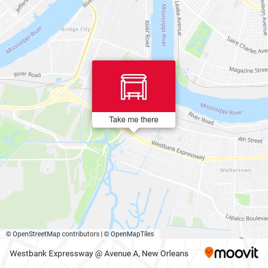 Westbank Expressway @ Avenue A map