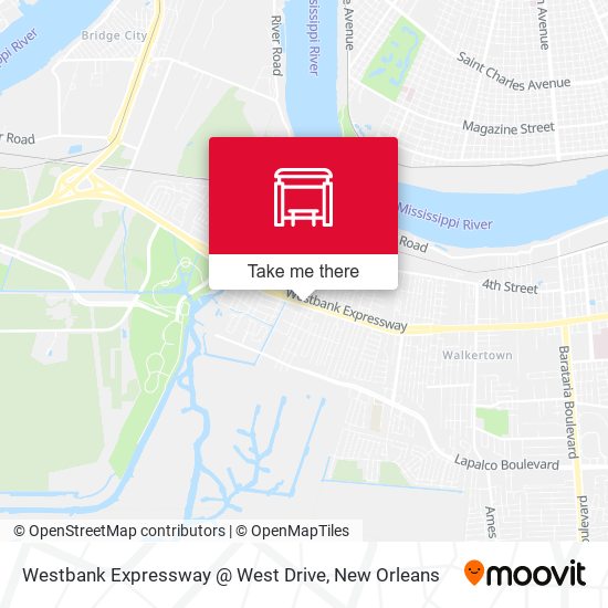 Mapa de Westbank Expressway @ West Drive