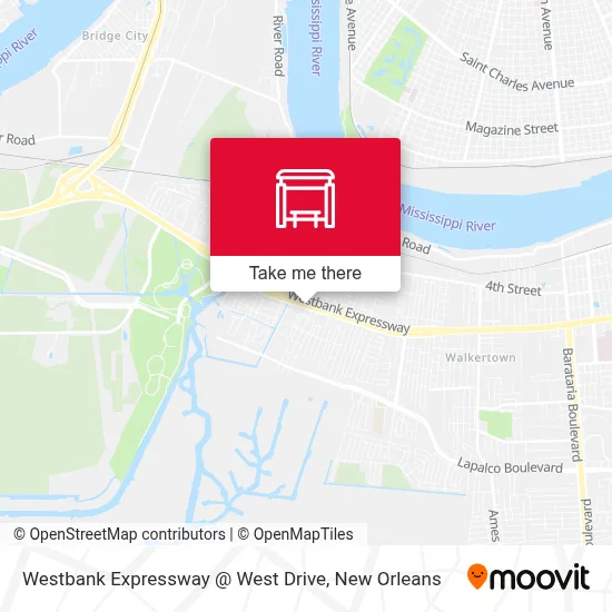 Westbank Expressway @ West Drive map