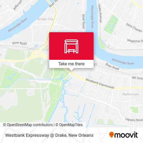 Westbank Expressway @ Drake map