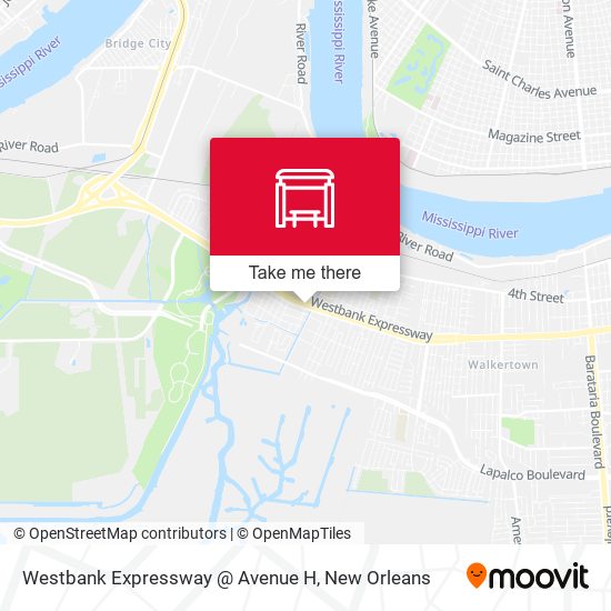 Westbank Expressway @ Avenue H map
