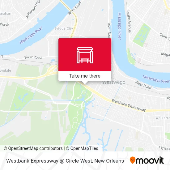 Westbank Expressway @ Circle West map