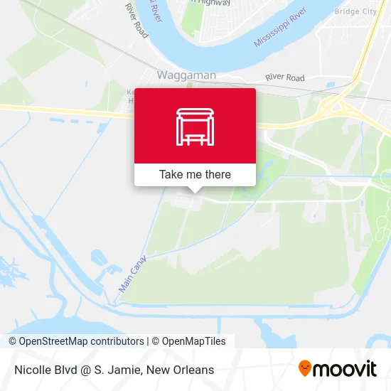 Nicolle Blvd @ S. Jamie map