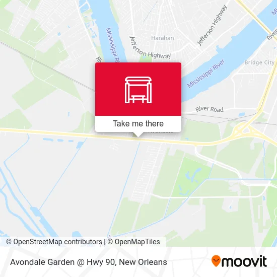 Avondale Garden @ Hwy 90 map
