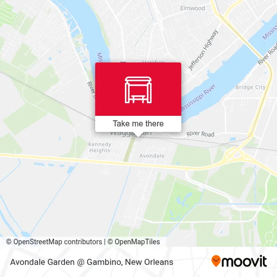 Avondale Garden @ Gambino map