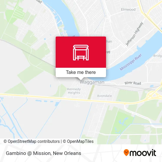 Gambino @ Mission map