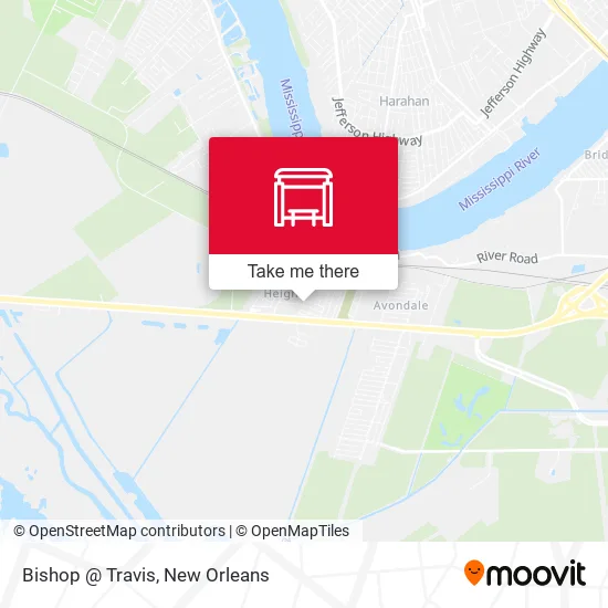 Bishop @ Travis map