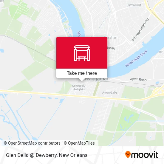 Glen Della @ Dewberry map