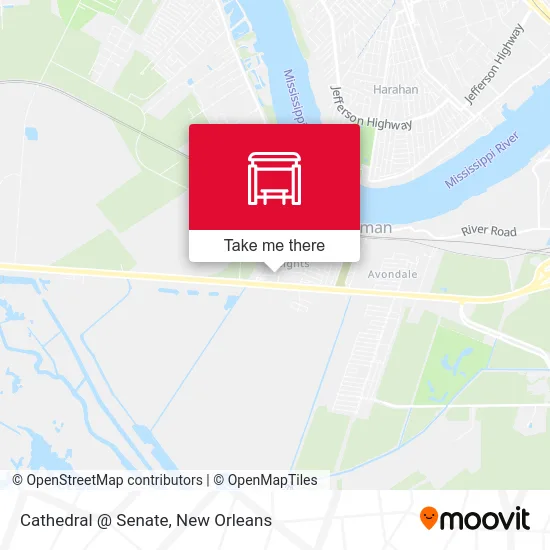 Cathedral @ Senate map