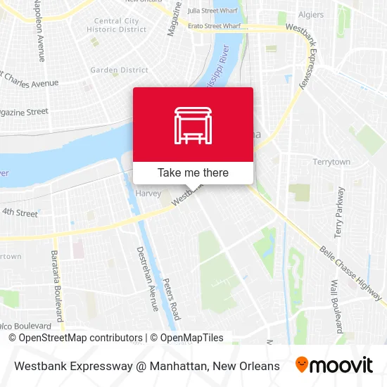 Westbank Expressway @ Manhattan map