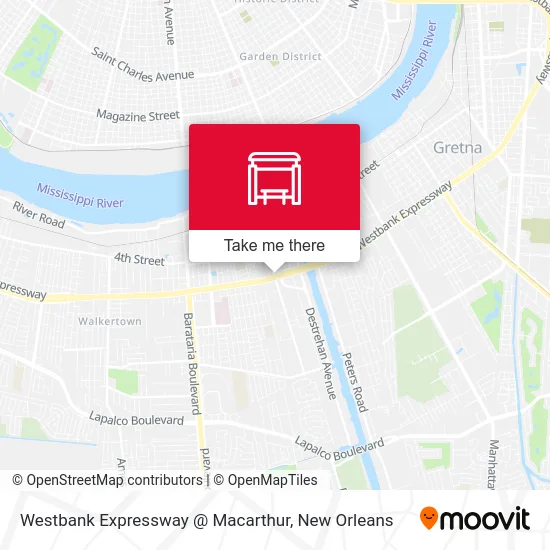 Westbank Expressway @ Macarthur map