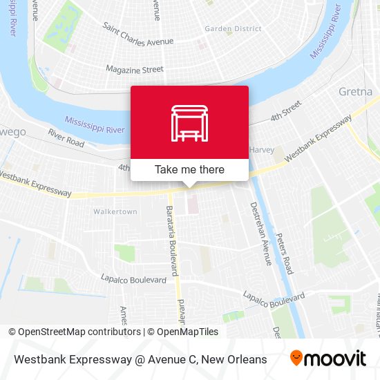 Mapa de Westbank Expressway @ Avenue C