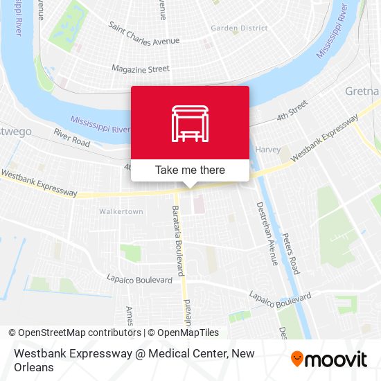 Westbank Expressway @ Medical Center map