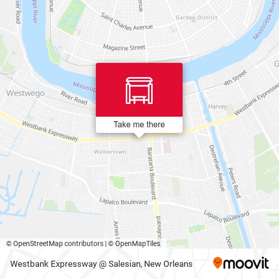 Mapa de Westbank Expressway @ Salesian