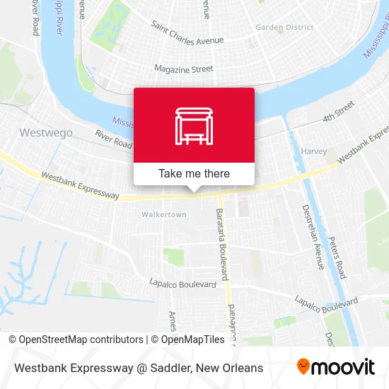 Westbank Expressway @ Saddler map