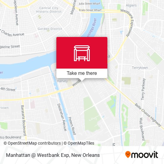Manhattan @ Westbank Exp map