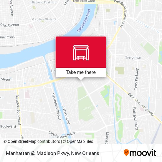 Mapa de Manhattan @ Madison Pkwy