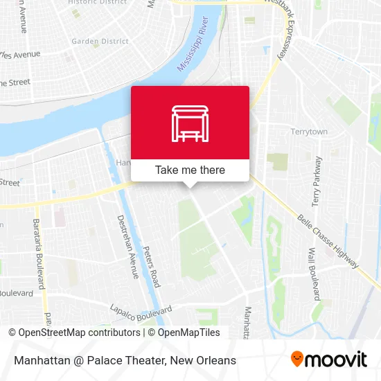 Manhattan @ Palace Theater map
