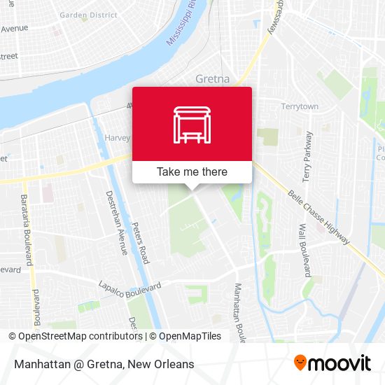 Mapa de Manhattan @ Gretna