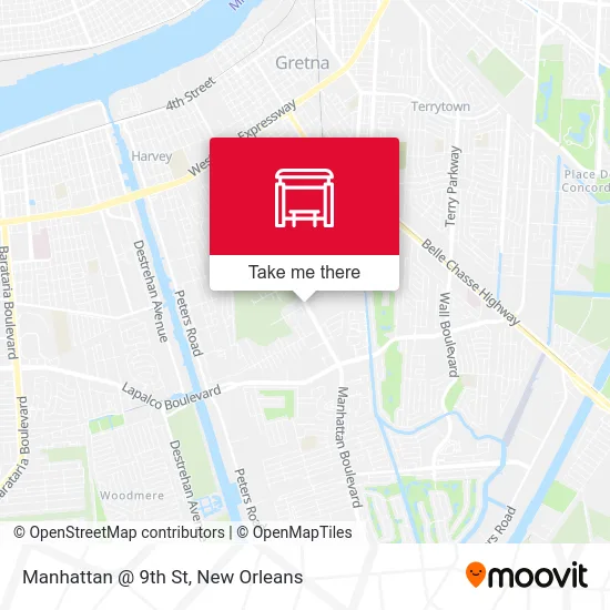 Manhattan @ 9th St map