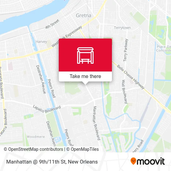 Manhattan @ 9th/11th St map