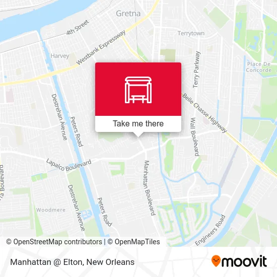 Manhattan @ Elton map