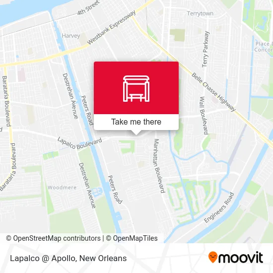 Lapalco @ Apollo map