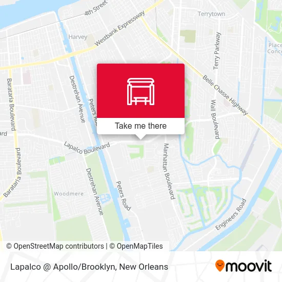 Lapalco @ Apollo/Brooklyn map
