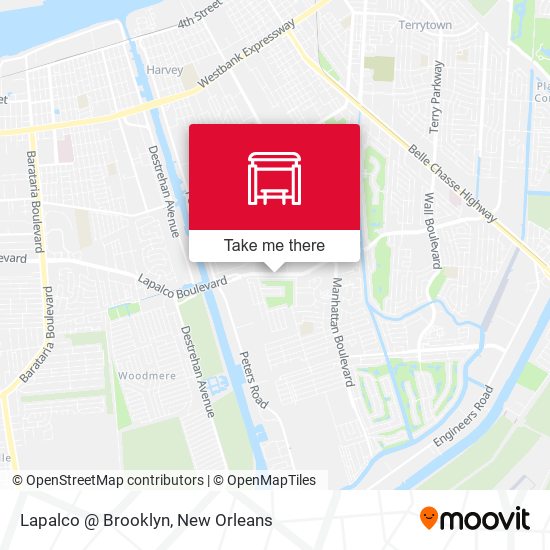 Lapalco @ Brooklyn map