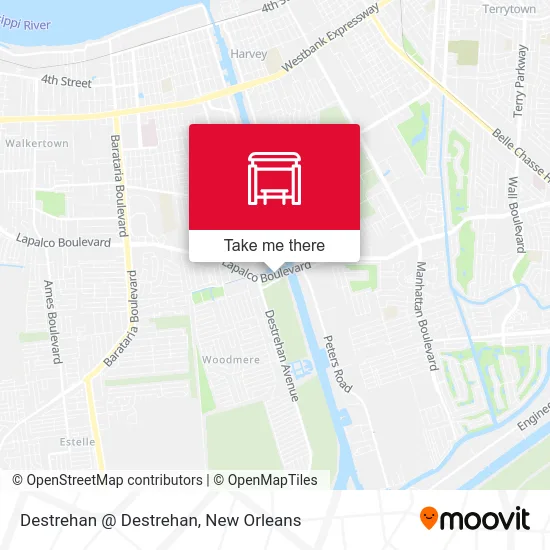 Destrehan @ Destrehan map