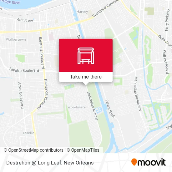 Destrehan @ Long Leaf map