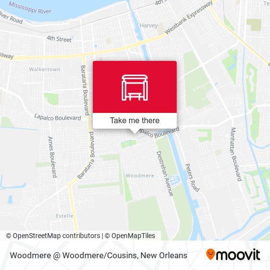 Mapa de Woodmere @ Woodmere/Cousins