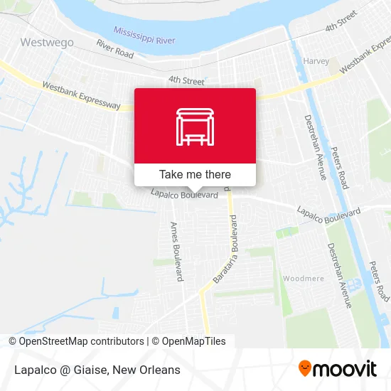 Lapalco @ Giaise map