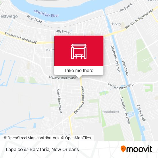 Lapalco @ Barataria map