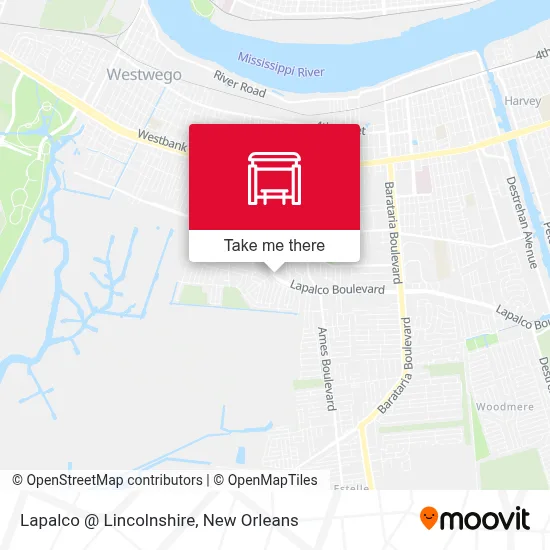 Lapalco @ Lincolnshire map