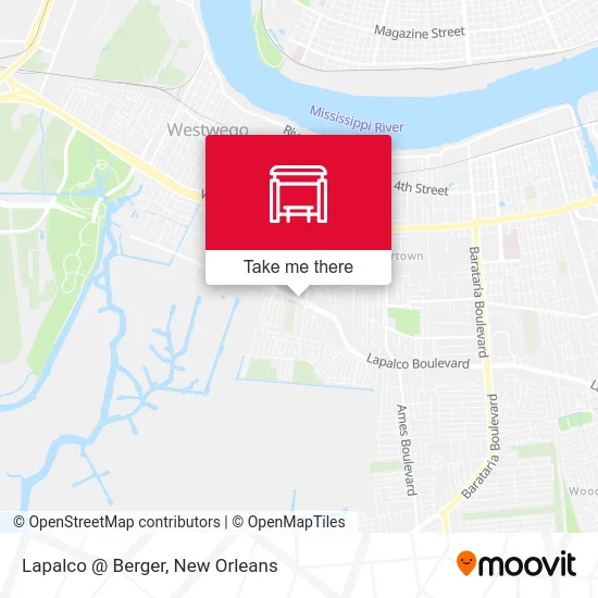 Lapalco @ Berger map