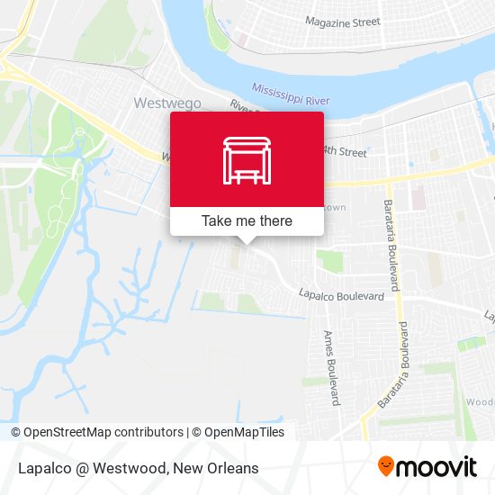 Lapalco @ Westwood map