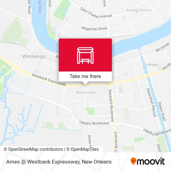 Ames @ Westbank Expressway map