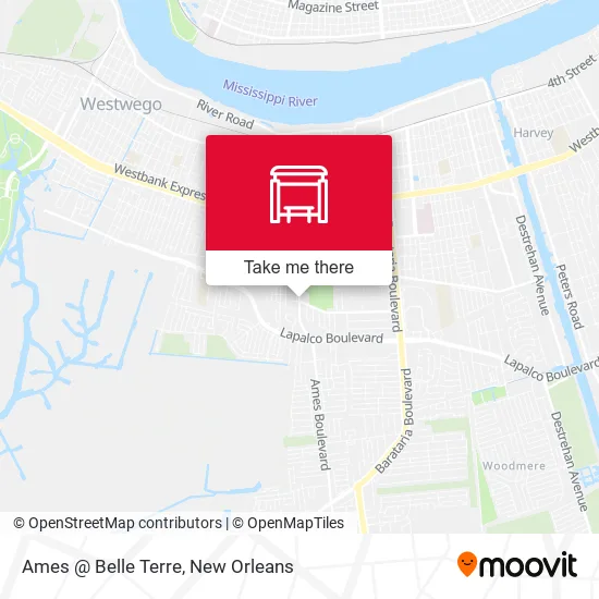 Ames @ Belle Terre map