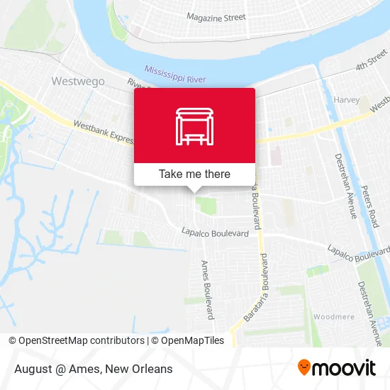 August @ Ames map